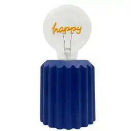 Carrefour Carrefour home lampe led à message offre