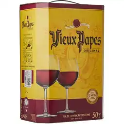 Carrefour Vin de l'union europeenne vieux papes offre