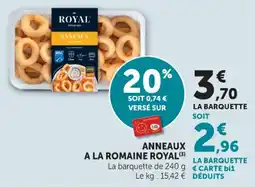 Bi1 Anneaux a la romaine royal offre