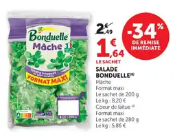 Bi1 Salade bonduelle offre