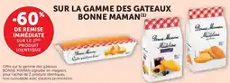 Super U Sur la gamme des gateaux bonne maman offre