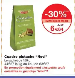 Monoprix NOVI Cuadro pistache offre