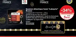 Monoprix LABEYRIE Saumon Atlantique fumé Écosse offre