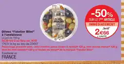 Monoprix L'ATELIER BLINI Olives à l'andalouse offre