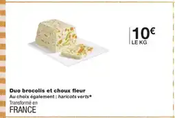 Monoprix Duo brocolis et choux fleur offre