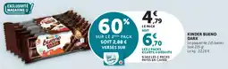 Super U Kinder bueno dark offre