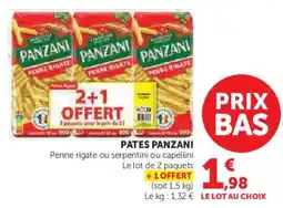 Super U Pates panzani offre