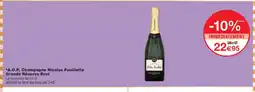 Monoprix A.O.P. Champagne Nicolas Feuillatte Grande Réserve Brut offre