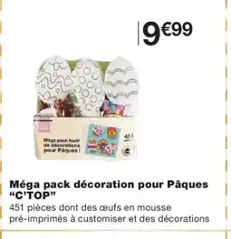 Monoprix C'TOP Méga pack décoration pour Pâques offre