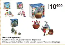 Monoprix PLAYMOBIL Œufs offre