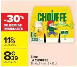 Carrefour Market Bière la chouffe offre