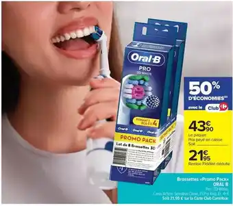 Carrefour Market Brossettes-promo pack oral-b offre