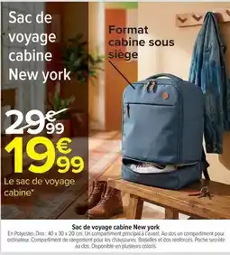 Carrefour Market Dim - sac de voyage cabine new york offre