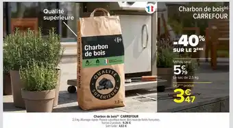 Carrefour Market Carrefour - charbon de bois offre