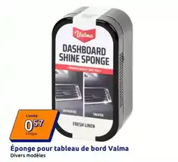 Action Éponge pour tableau de bord offre