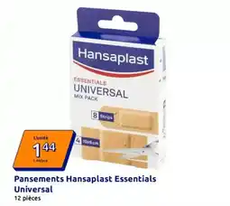 Action Hansaplast - pansements essentials offre