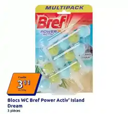 Action Bref - blocs wc power activ' island dream offre