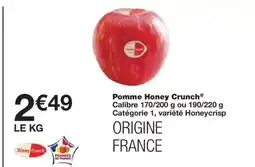 Monoprix Pomme Honey Crunch offre