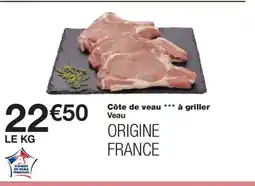 Monoprix Côte de veau à griller Veau offre