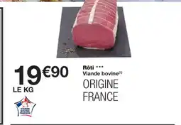Monoprix Rôti Viande bovine offre