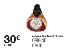 Monoprix Jambon San Daniel 14 mois offre