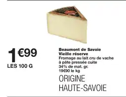 Monoprix Beaumont de Savoie Vieille réserve offre