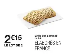 Monoprix Grillé aux pommes offre