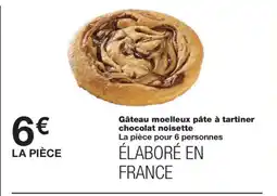Monoprix Gâteau moelleux pâte à tartiner chocolat noisette offre