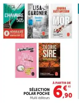Super U Sélection polar poche offre