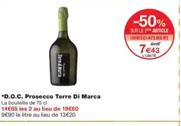 Monoprix D.O.C. Prosecco Terre Di Marca offre