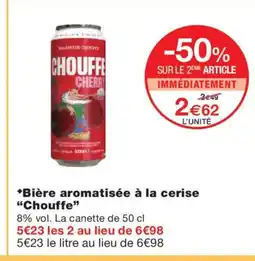 Monoprix CHOUFFE Bière aromatisée à la cerise offre