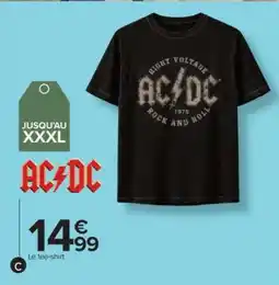 Carrefour Le tee-shirt offre