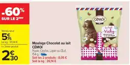 Carrefour Market Moulage Chocolat au lait CÉMOI offre