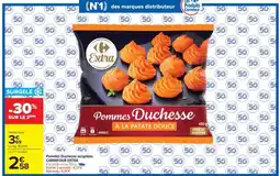 Carrefour Pommes duchesse à la patate douce offre
