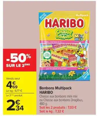 BONBONS MULTIPACK HARIBO