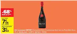 Carrefour Vin Mousseux Kriter offre