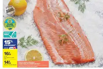 Carrefour Filet De Saumon Atlantique offre