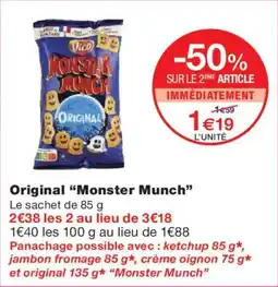 Monoprix MONSTER MUNCH Original offre
