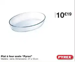 Monoprix PYREX Plat à four ovale offre
