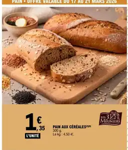 E.Leclerc Pain aux céréales offre