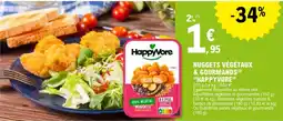 E.Leclerc HAPPYVORE Nuggets végétaux & gourmands offre