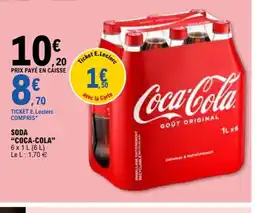 E.Leclerc COCA-COLA soda offre
