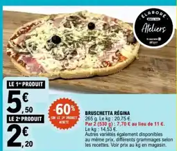 E.Leclerc Bruschetta régina offre