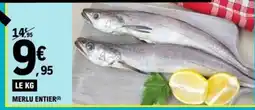 E.Leclerc Merlu entier offre