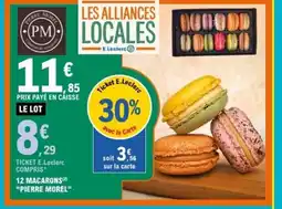 E.Leclerc PIERRE MOREL 12 macarons offre