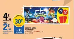 E.Leclerc CAPRI-SUN Monster alarm offre