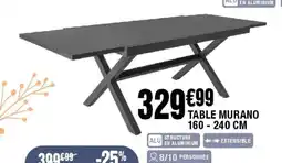 La Foir'Fouille Table murano offre