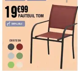 La Foir'Fouille Fauteuil tom offre