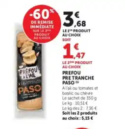 Hyper U PASO Prefou pre tranche offre