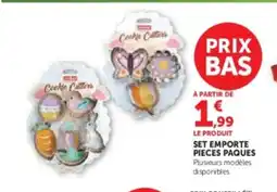 Hyper U Set emporte pieces paques offre